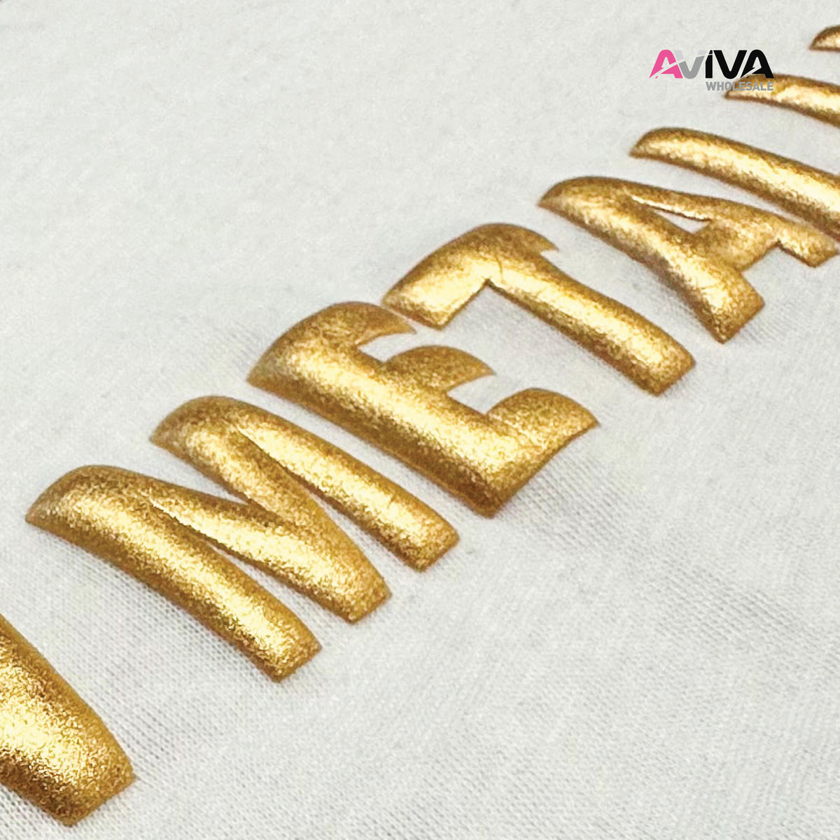 Ultra Flex 3D PUFF Metallic 20” wide Heat TRANSFER Vinyl for T-Shirt and Apparel - HTV