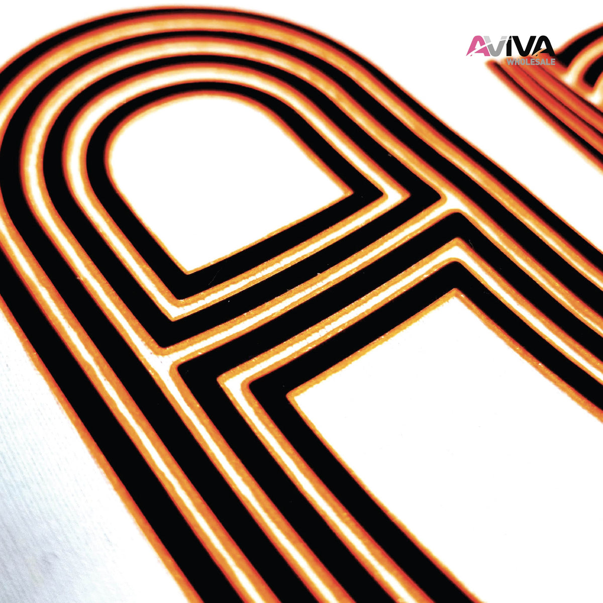 Ultra Flex 3D TWO-TONE PUFF 20” wide Heat TRANSFER Vinyl for T-Shirt and Apparel - HTV