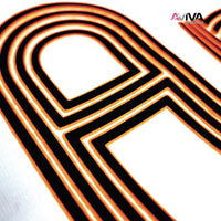 Ultra Flex 3D TWO-TONE PUFF 20” wide Heat TRANSFER Vinyl for T-Shirt and Apparel - HTV