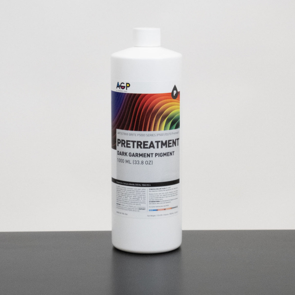 AGP – All Garment Print Wholesale DuPont Artistri Brite P5001 Bulk Dark Garment Pigment Pretreatment Solution 1000 mL