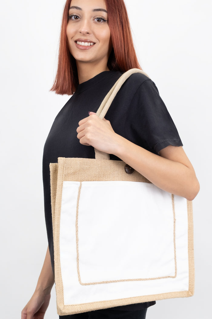 Jute Tote Bag - Classy and Eco-Friendly