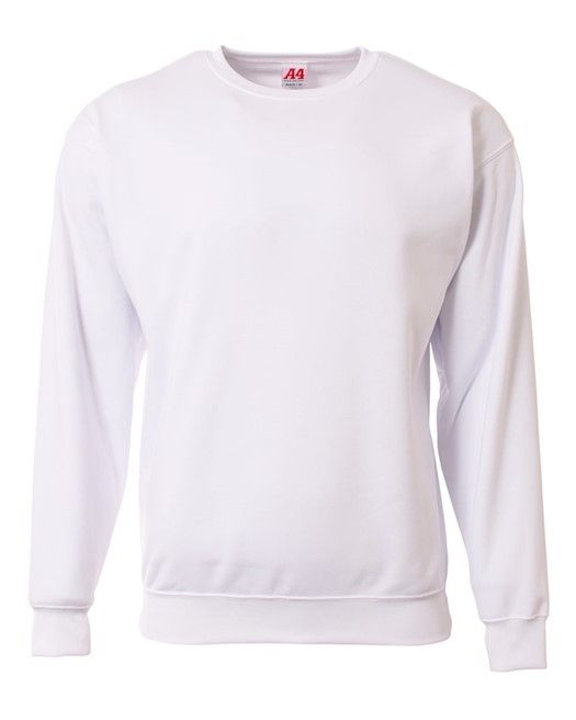 A4 Sublimation SPRINT FLEECE CREW Sweatshirt N4275
