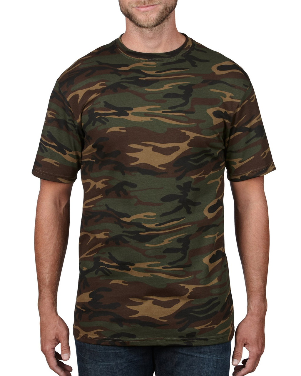 Camo T-shirt 1 Womens Shirt Athletic Shorts Camouflage Army 
