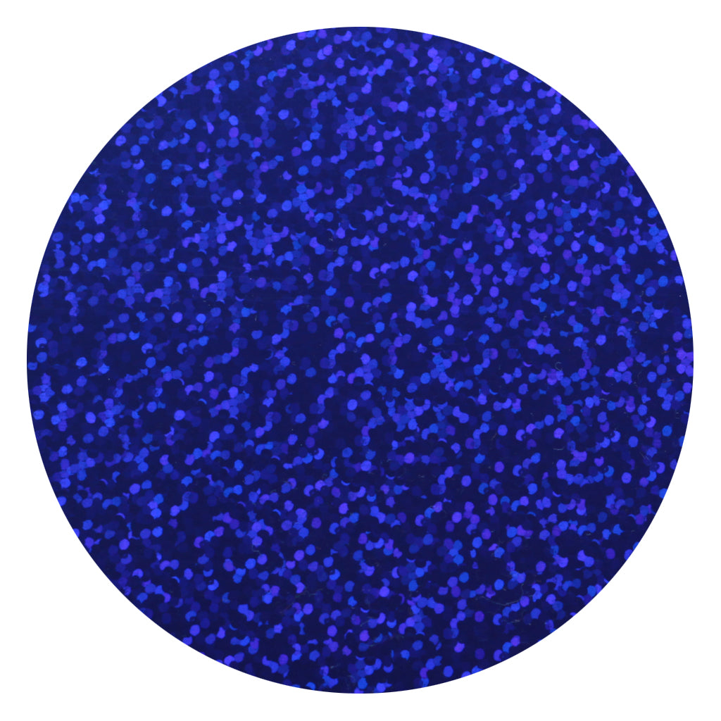 Ultra Flex Hologram Royal Blue 20” wide Heat TRANSFER Vinyl for T-Shirt and Apparel - HTV