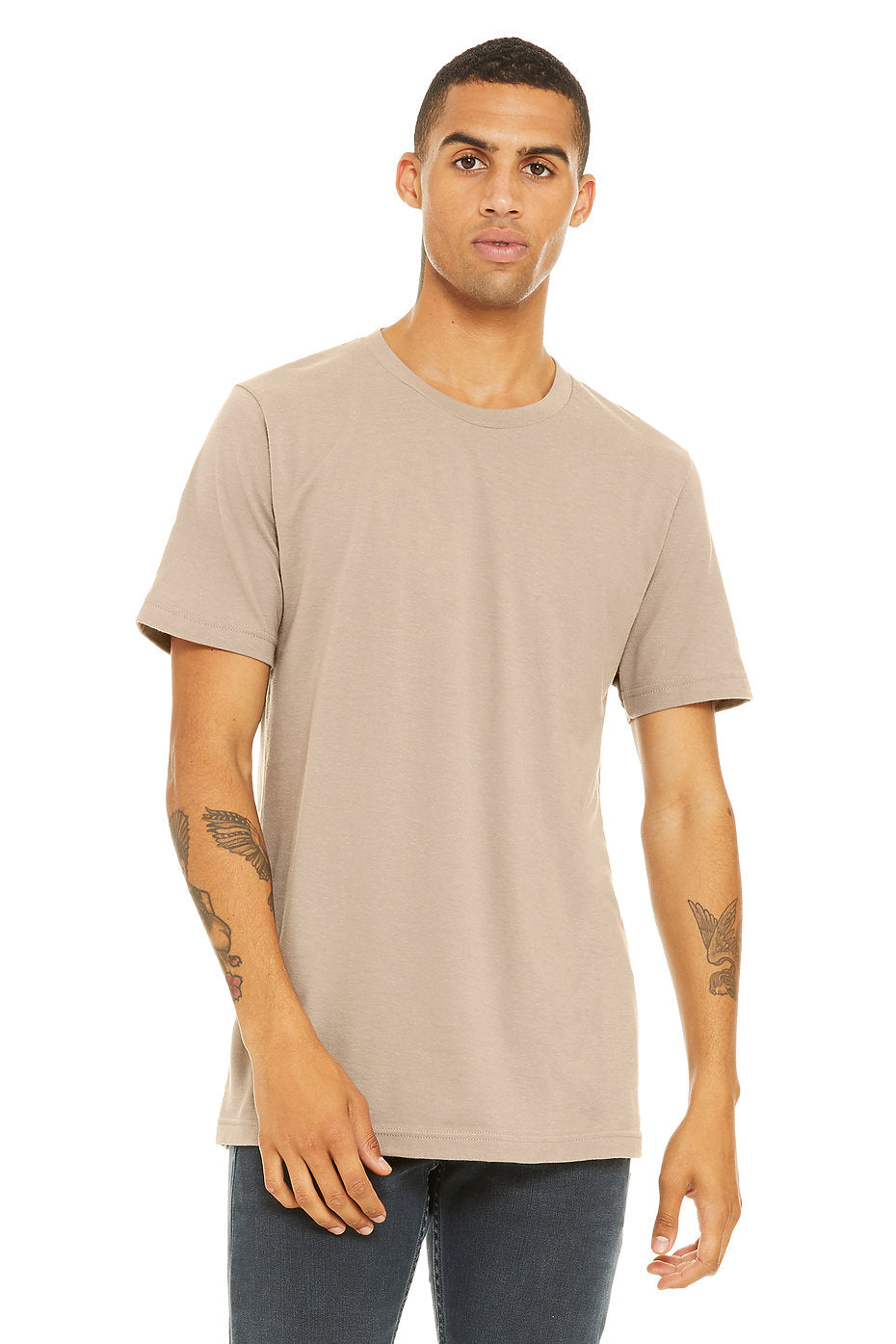 TAN 3001 BELLA SHORT SLEEVE TEE 