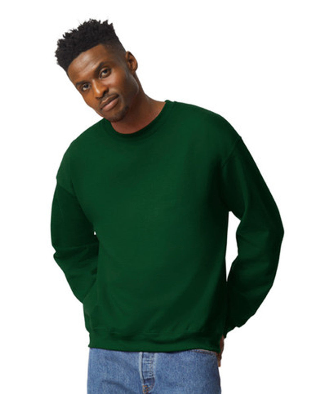 18000 Gildan Sweatshirts Heavy Cotton Blend Adult Crew Neck