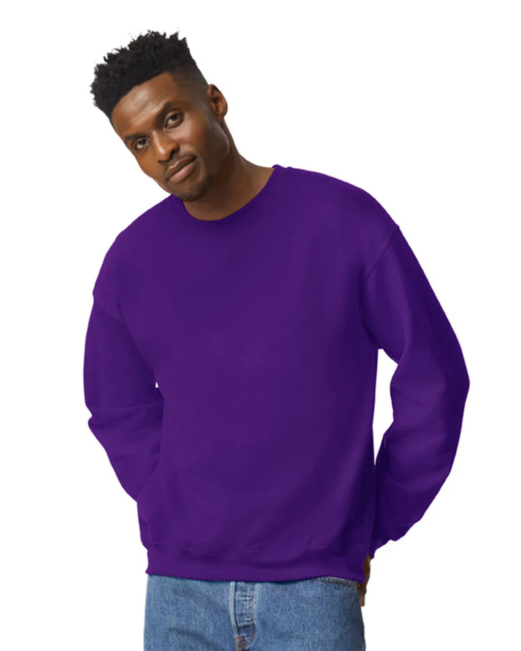 Lavender top crewneck sweatshirt