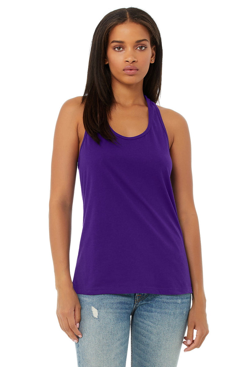 Sheer Rib Racerback Bella BELLA 6008 WOMEN'S JERSEY RACERBACK TANK – Aviva Wholesale