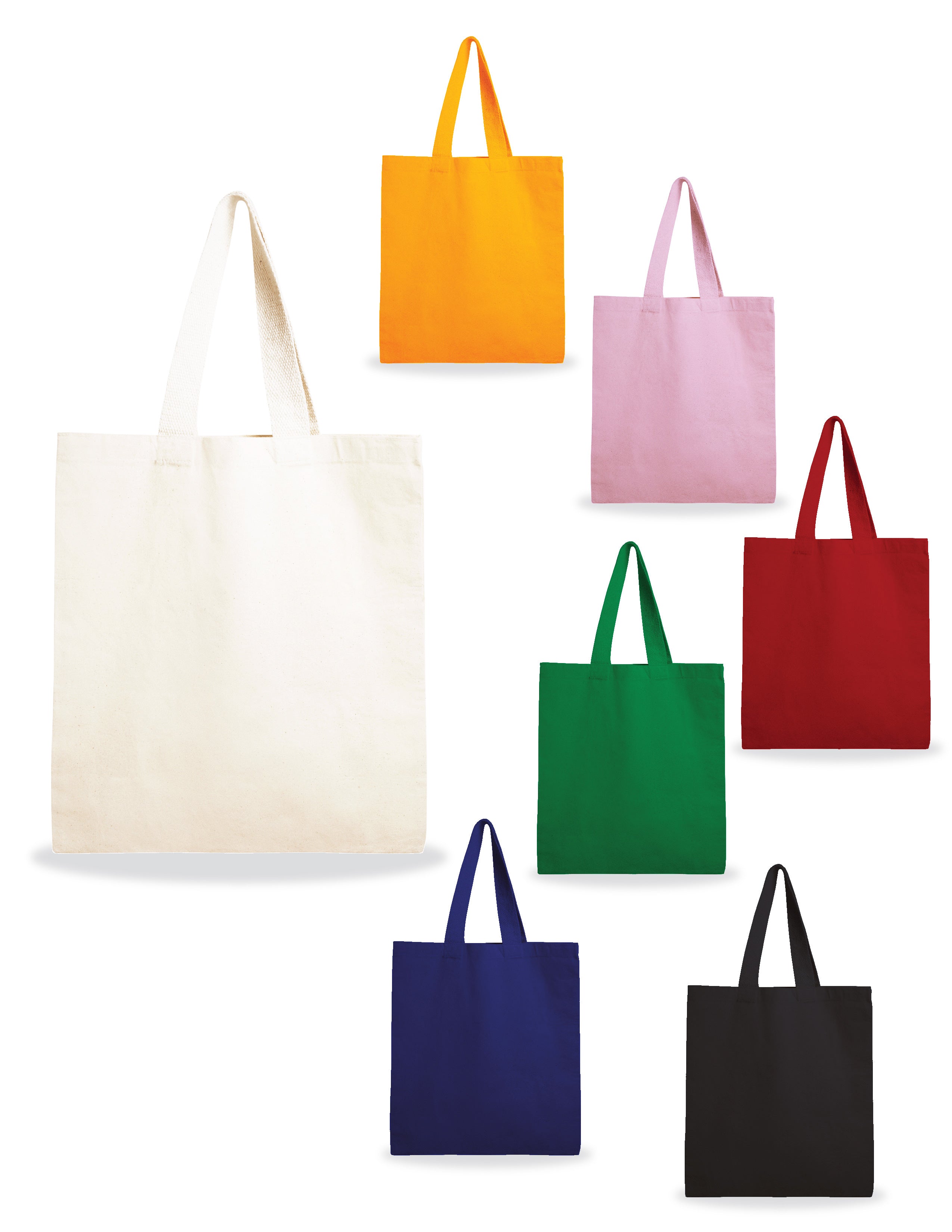 White Polyester Canvas Tote Bag for Sublimation | Coastal Business