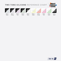 Ultra Flex Two-Tone Silicone 20” wide Heat TRANSFER Vinyl for T-Shirt and Apparel - HTV