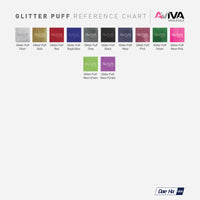 Ultra Flex Glitter Puff 20” wide Heat Transfer Vinyl for T-Shirt and Apparel - HTV