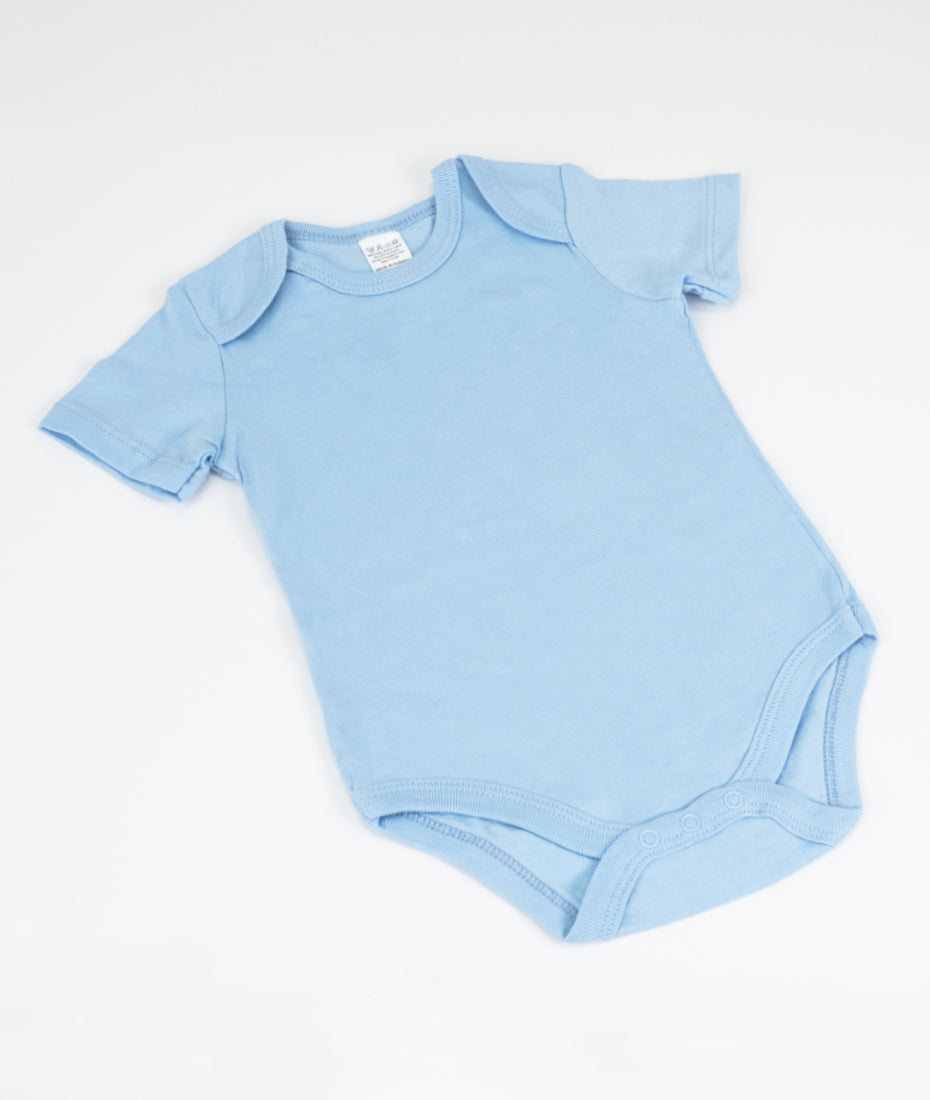 Bulk Baby Bodysuits for Sublimation - 100% Polyester - White