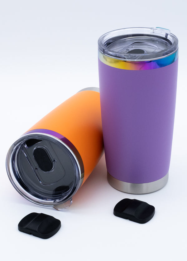 Electroplated Ring Coffee Tumbler