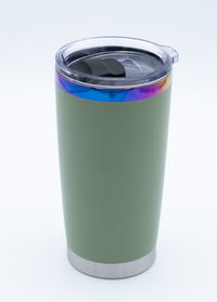 Electroplated Ring Coffee Tumbler