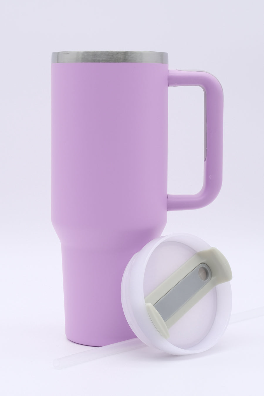RoadSip Stainless Steel Tumbler with Handle and Sip 40 oz. – Aviva