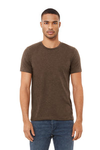 BELLA 3001CVC UNISEX HEATHER JERSEY SHORT SLEEVE TEE