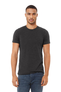 BELLA 3001CVC UNISEX HEATHER JERSEY SHORT SLEEVE TEE