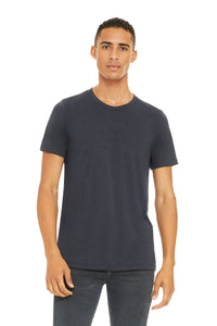 BELLA 3001CVC UNISEX HEATHER JERSEY SHORT SLEEVE TEE