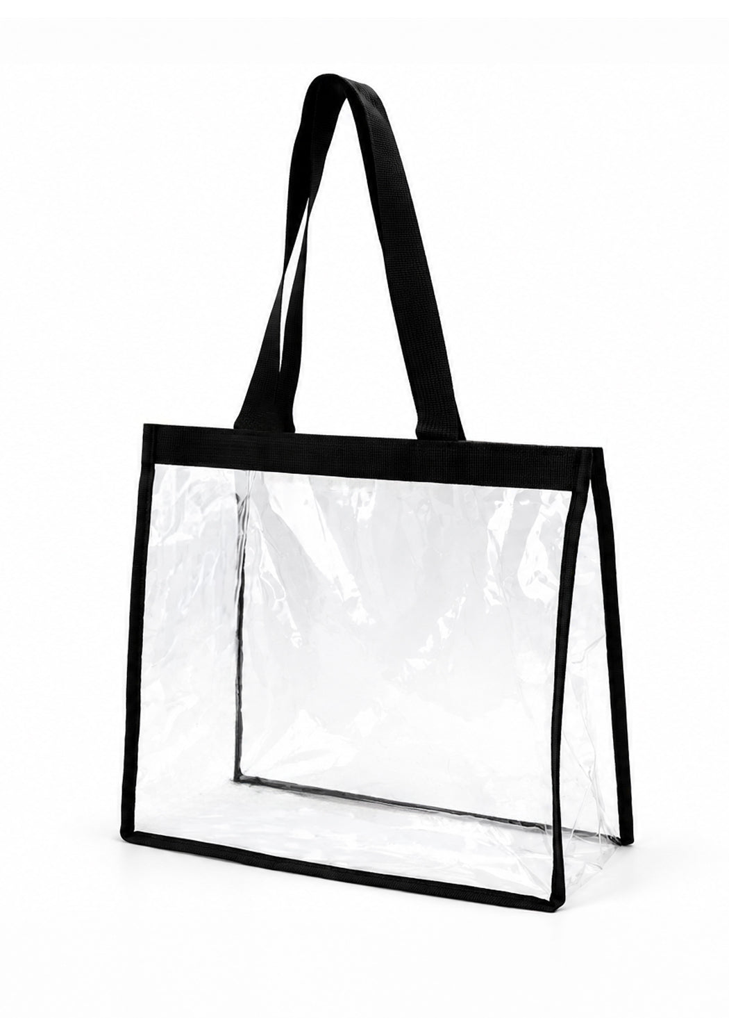 Heavy Duty Clear Stadium and School Bags - Premium Transparent PVC Backpack, Tote, Crossbody & Hip Bag