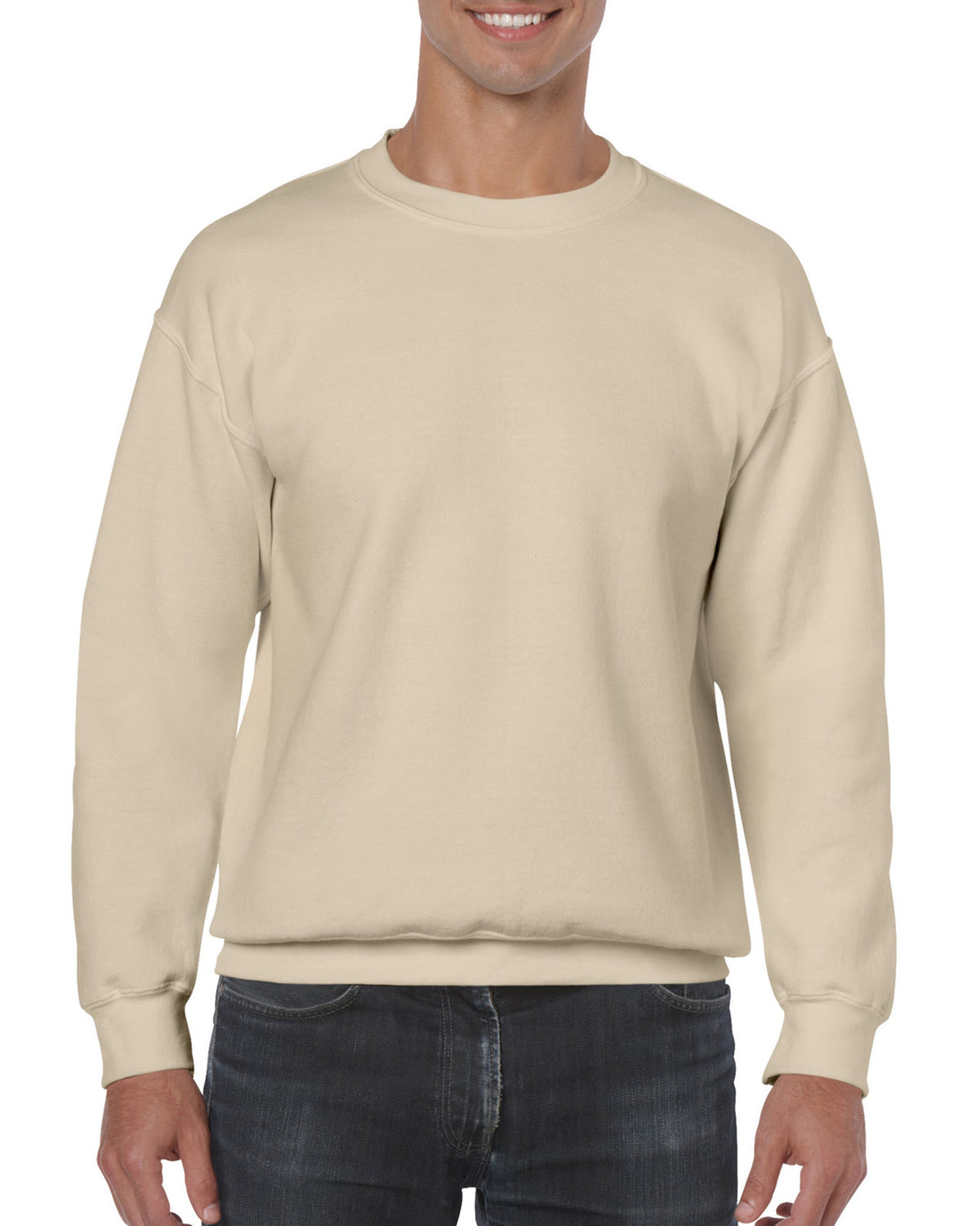 Gildan Heavy Blend Crewneck Sweatshirt, Charcoal, Large at  Men's  Clothing store