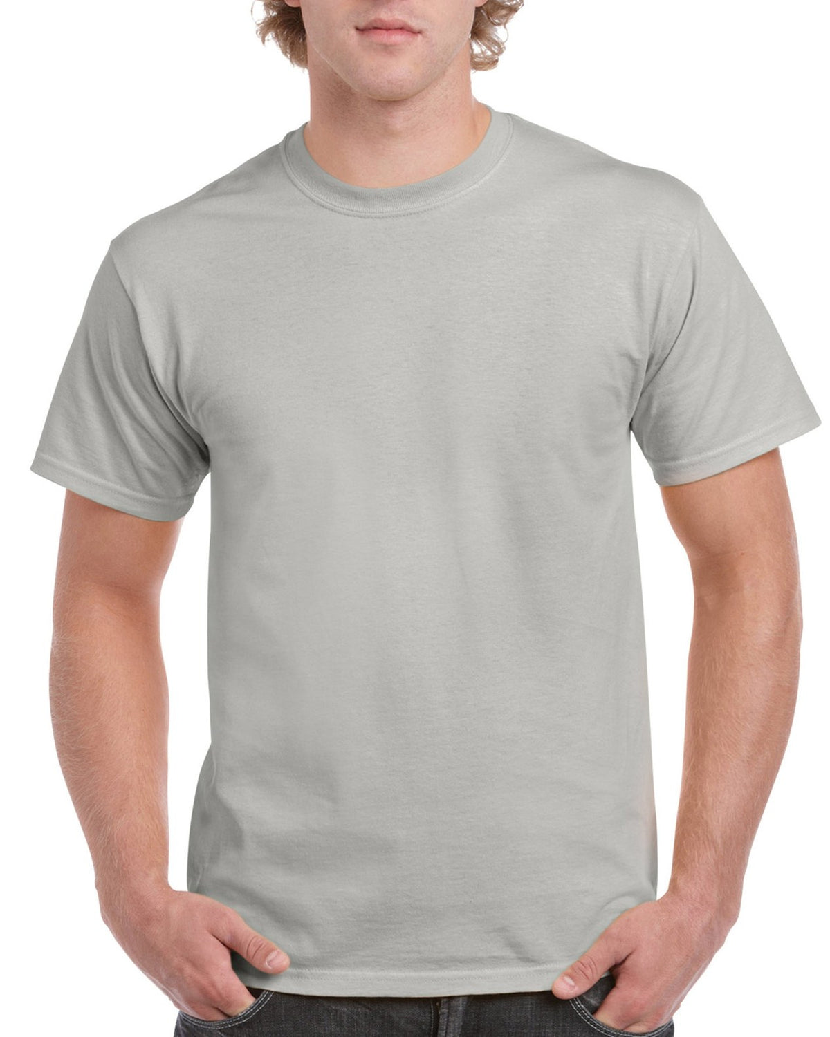 Gildan 2000 Ultra Cotton 100% US Cotton T-Shirt - Sport Grey