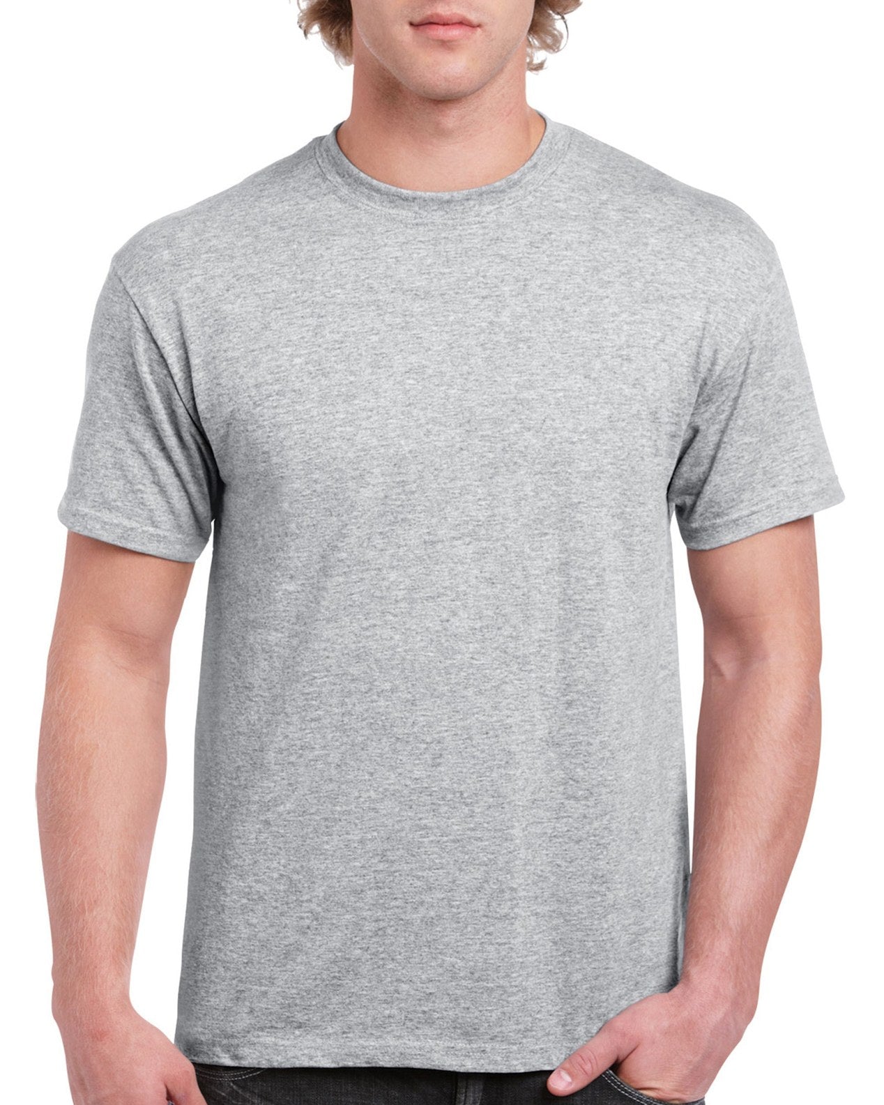 Gildan Heavy Cotton G5000 Adult T-Shirt (S-M-L-XL)