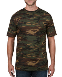Anvil 939 Adult Midweight Camouflage Tee