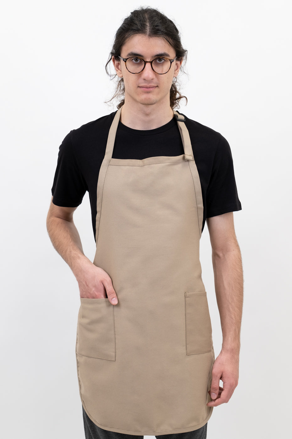 Laviva Sports™ Full Length Apron with 2 Patch Pockets