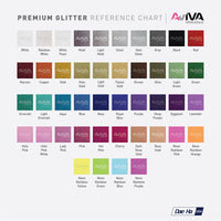 Ultra Flex Glitter Neon Colors 20” wide Heat TRANSFER Vinyl for T-Shirt and Apparel - HTV