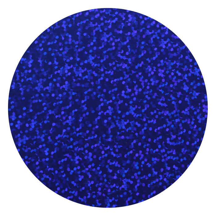 Ultra Flex Hologram Royal Blue 20” wide Heat TRANSFER Vinyl for T-Shirt and Apparel - HTV