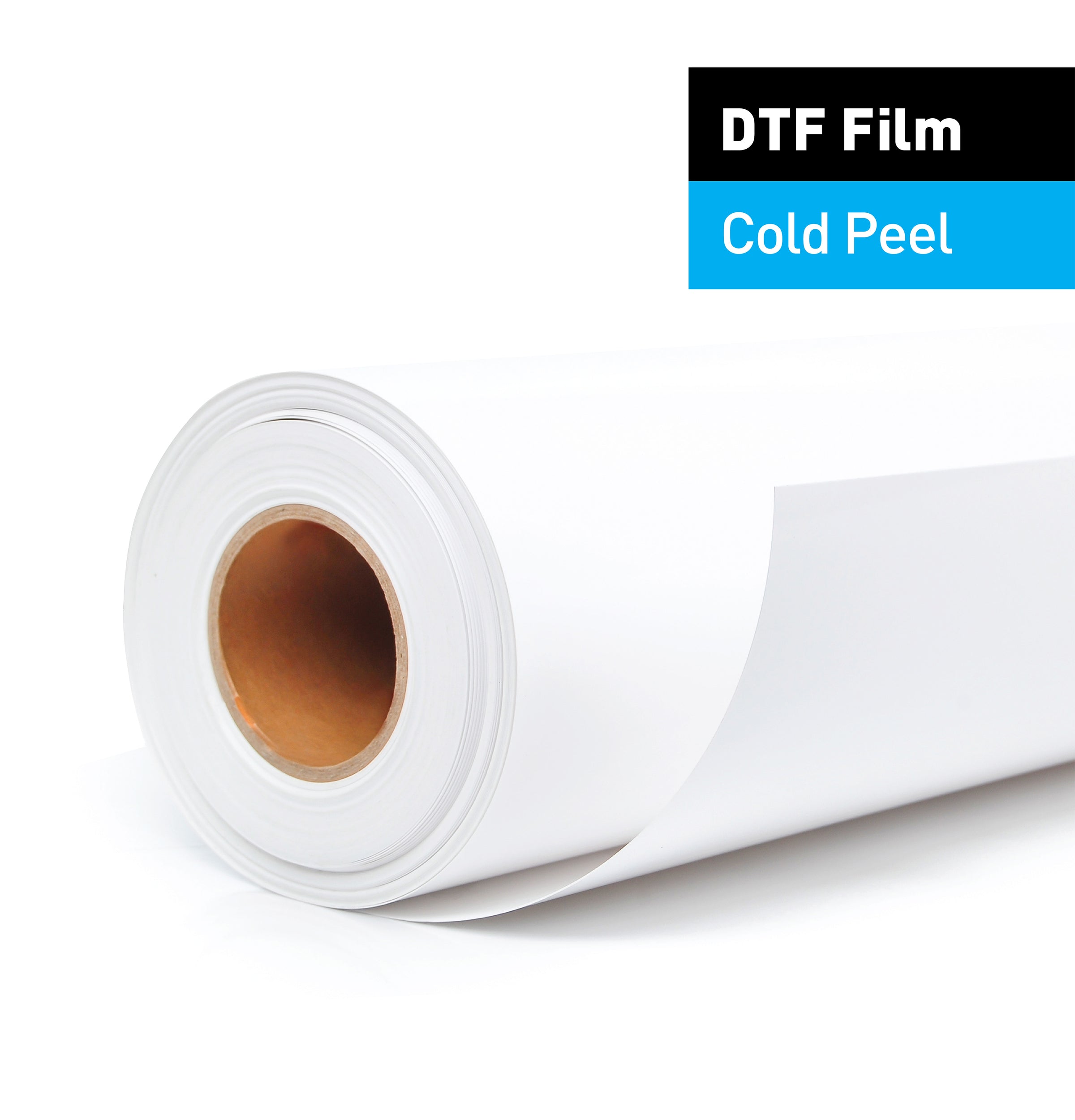 DTF Film 24x164' Cold Peel Inkjet Foil Cold Peel Gold, Gold DTF