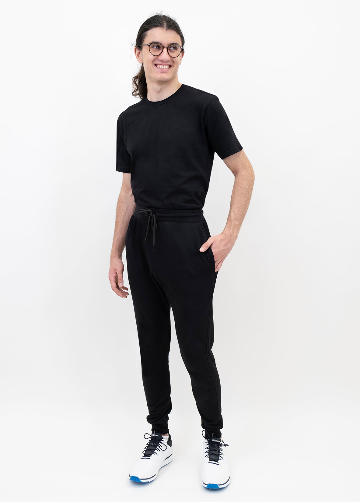 Buy IVOC Black Regular Fit Cotton Jogger Pants for Men's Online @ Tata CLiQ