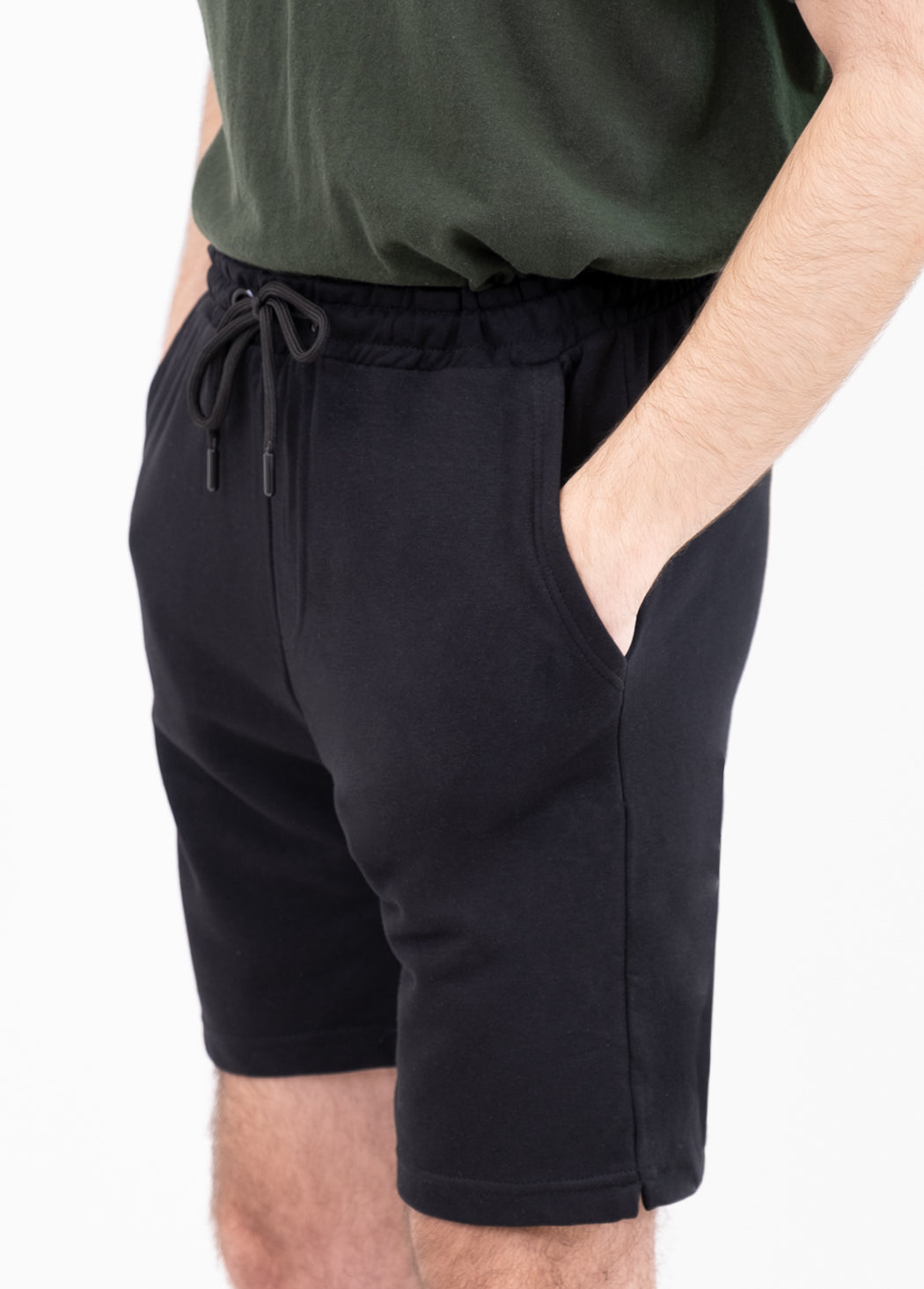 Black Jogger Shorts (3125032)