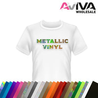 Ultra Flex Soft Metallic Holo Shine Red 20” wide Heat TRANSFER Vinyl f –  Aviva Wholesale