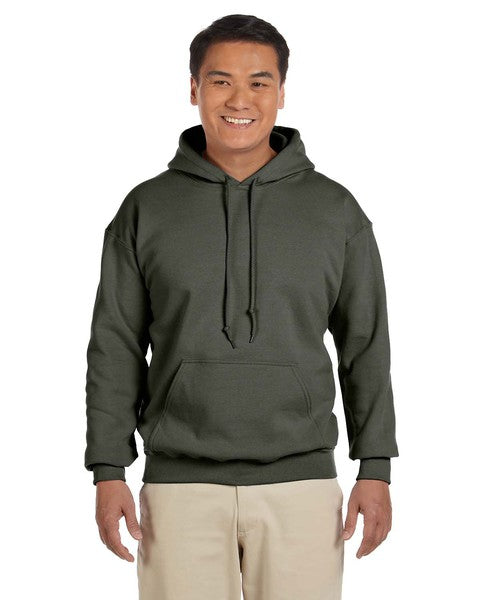 Gildan forest hot sale green hoodie