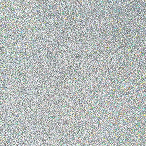 Ultra Flex Shimmer Holo Silver 20” wide Heat TRANSFER Vinyl for T-Shirt and Apparel - HTV
