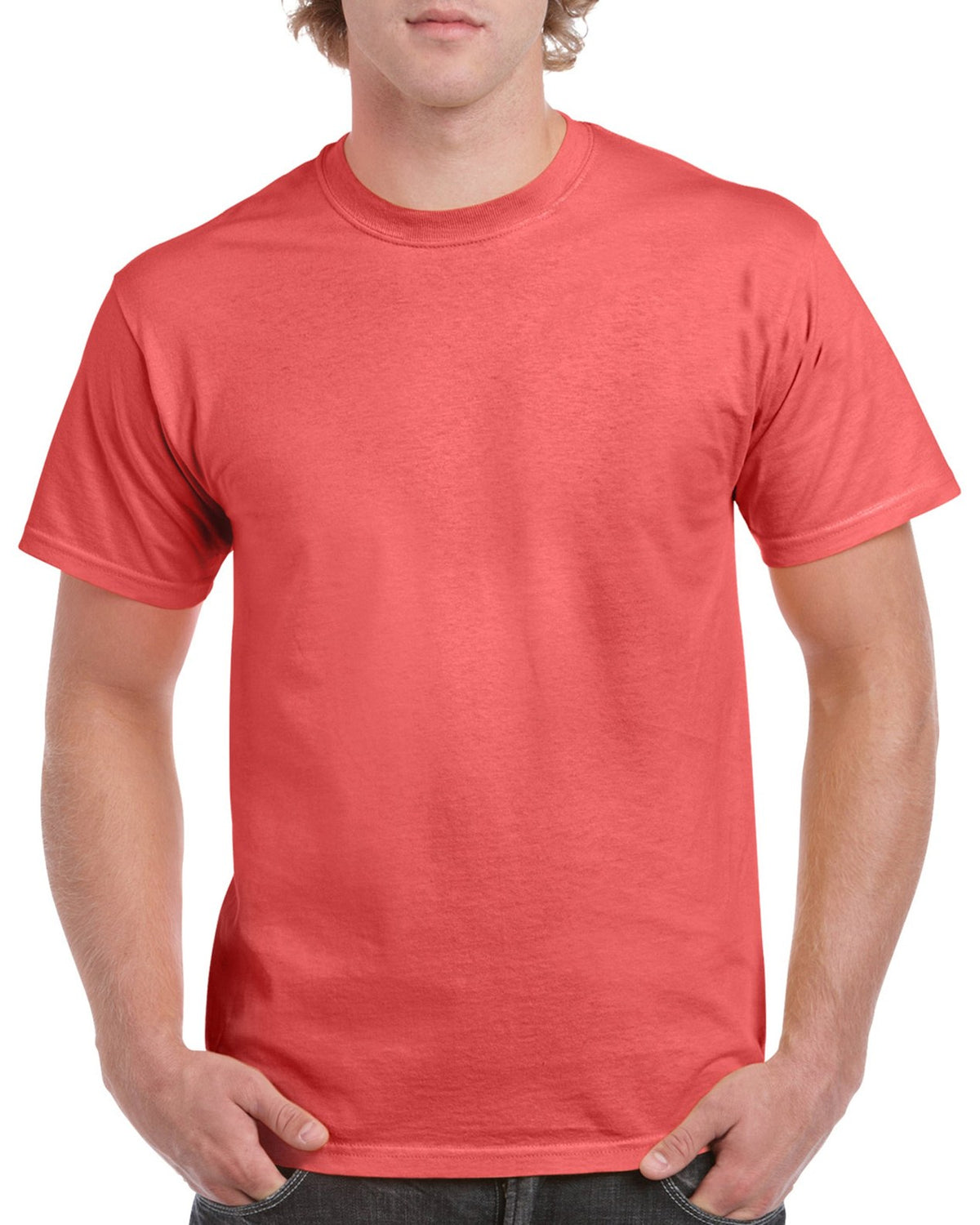 Baby T-Shirt Coral Cotton Jersey