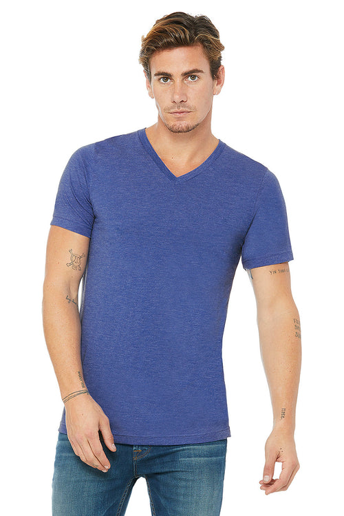 3005 Unisex Jersey Short Sleeve V-Neck Tee – Aviva Wholesale