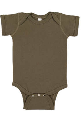 Infant Short Sleeve Fine Jersey Bodysuit