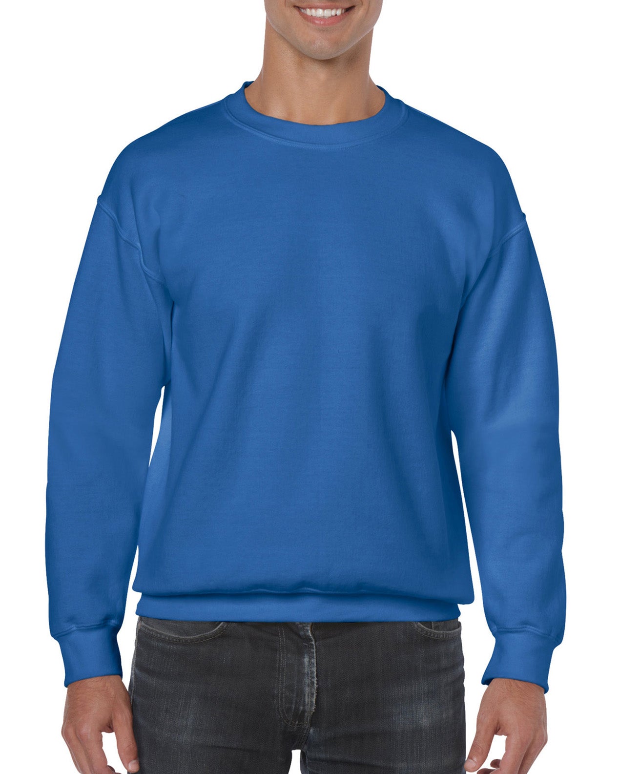 18000 Gildan Sweatshirts Heavy Cotton Blend Adult Crew Neck