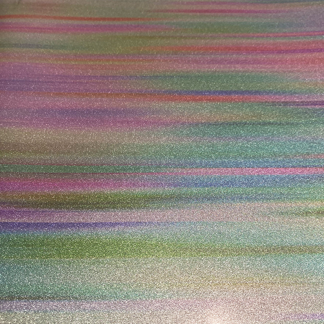 Ultra Flex Shimmer Pastel Strokes 20” wide Heat TRANSFER Vinyl for T-Shirt and Apparel - HTV