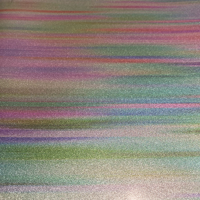 Ultra Flex Shimmer Pastel Strokes 20” wide Heat TRANSFER Vinyl for T-Shirt and Apparel - HTV
