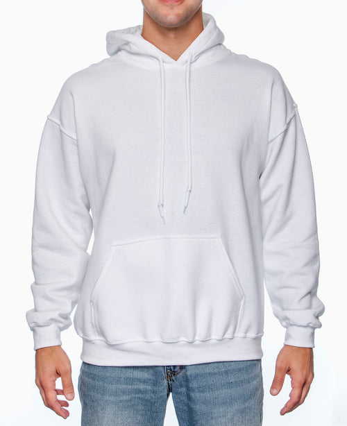 Gildan Blank Hoodie - Hooded Sweatshirt - Unisex Style 18500 Adult Pullover  Royal Blue