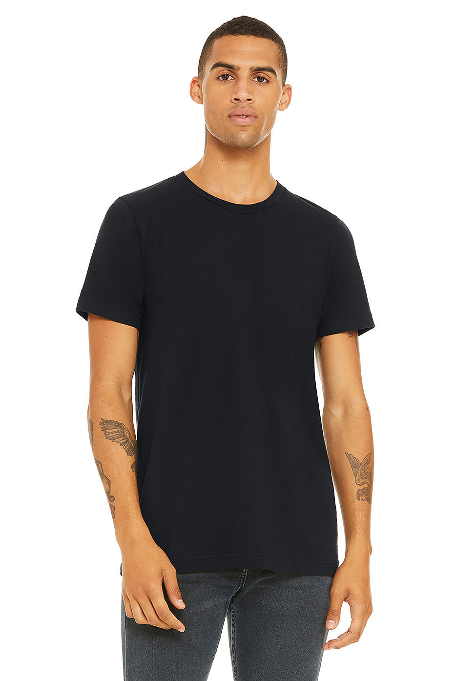 Bella canvas top short sleeve hoodie